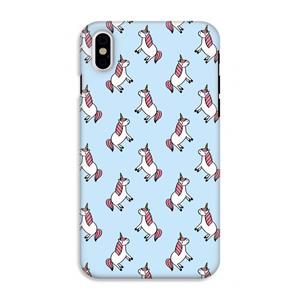 CaseCompany Eenhoorns overal: iPhone X Tough Case