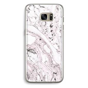 CaseCompany Mengelmoes: Samsung Galaxy S7 Edge Transparant Hoesje