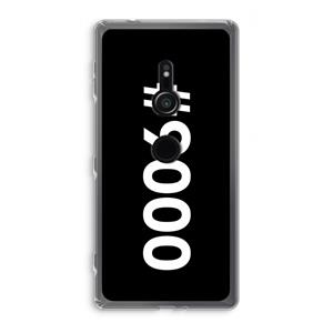 CaseCompany 9000: Sony Xperia XZ2 Transparant Hoesje