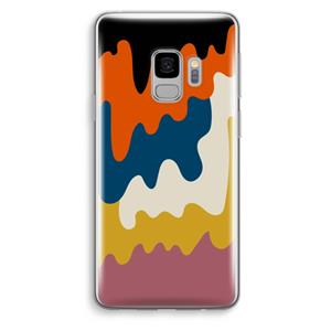 CaseCompany Baar A: Samsung Galaxy S9 Transparant Hoesje