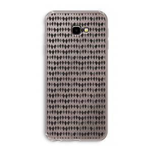 CaseCompany Crazy shapes: Samsung Galaxy J4 Plus Transparant Hoesje