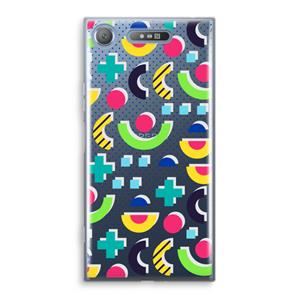 CaseCompany 8-bit N°1: Sony Xperia XZ1 Transparant Hoesje