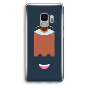 CaseCompany Mono M: Samsung Galaxy S9 Transparant Hoesje