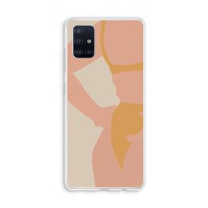 CaseCompany Bikini body: Galaxy A51 4G Transparant Hoesje