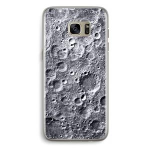 CaseCompany Maanlandschap: Samsung Galaxy S7 Edge Transparant Hoesje