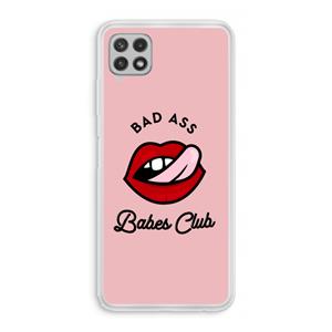 CaseCompany Badass Babes Club: Samsung Galaxy A22 4G Transparant Hoesje