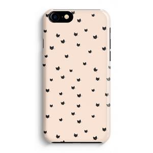 CaseCompany Kleine kattenkopjes: iPhone 8 Volledig Geprint Hoesje