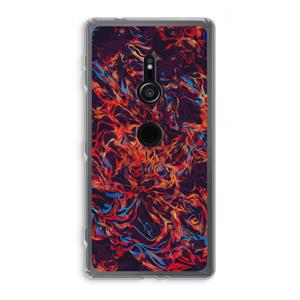 CaseCompany Lucifer: Sony Xperia XZ2 Transparant Hoesje