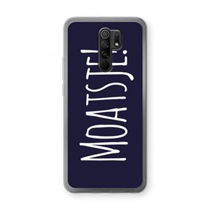 CaseCompany Moatsje!: Xiaomi Redmi 9 Transparant Hoesje