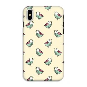 CaseCompany Vogeltjes: iPhone X Tough Case