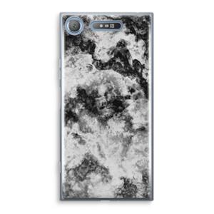 CaseCompany Onweer: Sony Xperia XZ1 Transparant Hoesje