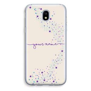 CaseCompany Sterren: Samsung Galaxy J5 (2017) Transparant Hoesje