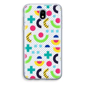 CaseCompany 8-bit N°1: Samsung Galaxy J5 (2017) Transparant Hoesje