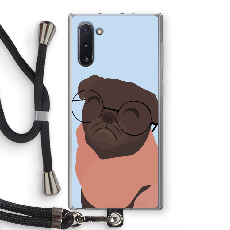CaseCompany Ludo: Samsung Galaxy Note 10 Transparant Hoesje met koord