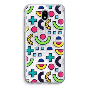 CaseCompany 8-bit N°6: Samsung Galaxy J5 (2017) Transparant Hoesje