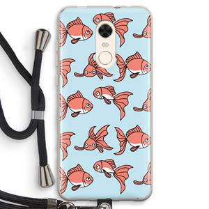 CaseCompany Blub: Xiaomi Redmi 5 Transparant Hoesje met koord