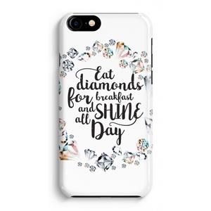 CaseCompany Diamonds: iPhone 8 Volledig Geprint Hoesje