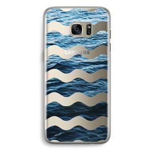 CaseCompany Oceaan: Samsung Galaxy S7 Edge Transparant Hoesje