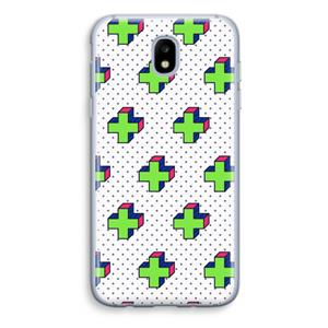 CaseCompany 8-bit N°10: Samsung Galaxy J5 (2017) Transparant Hoesje