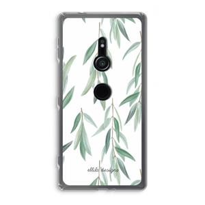 CaseCompany Branch up your life: Sony Xperia XZ2 Transparant Hoesje