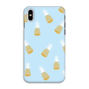 CaseCompany Ananasjes: iPhone X Tough Case