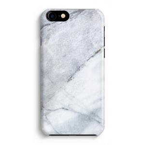 CaseCompany Witte marmer: iPhone 8 Volledig Geprint Hoesje