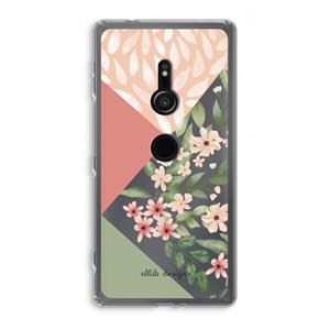 CaseCompany Sweet heaven geometrics: Sony Xperia XZ2 Transparant Hoesje