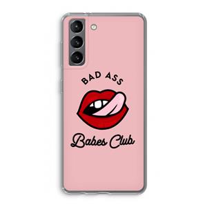 CaseCompany Badass Babes Club: Samsung Galaxy S21 Transparant Hoesje