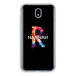 CaseCompany Abstract Spectrum: Samsung Galaxy J5 (2017) Transparant Hoesje