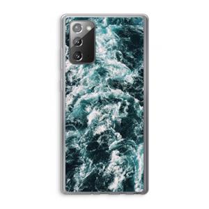 CaseCompany Zee golf: Samsung Galaxy Note 20 / Note 20 5G Transparant Hoesje