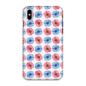 CaseCompany Klaproosjes: iPhone X Tough Case