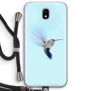 CaseCompany Kolibri: Samsung Galaxy J5 (2017) Transparant Hoesje met koord