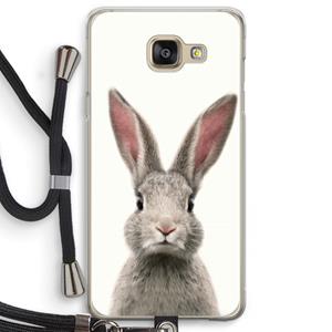 CaseCompany Daisy: Samsung Galaxy A5 (2016) Transparant Hoesje met koord
