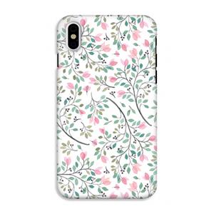 CaseCompany Sierlijke bloemen: iPhone X Tough Case