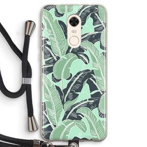 CaseCompany This Sh*t Is Bananas: Xiaomi Redmi 5 Transparant Hoesje met koord