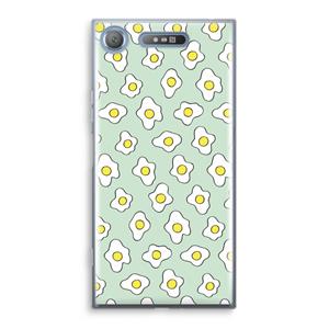 CaseCompany Spiegeleitjes: Sony Xperia XZ1 Transparant Hoesje