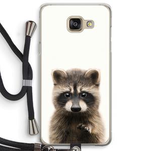 CaseCompany Rocco: Samsung Galaxy A5 (2016) Transparant Hoesje met koord