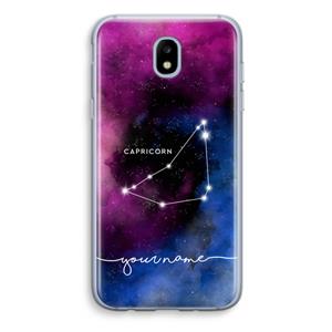 CaseCompany Sterrenbeeld - Donker: Samsung Galaxy J5 (2017) Transparant Hoesje