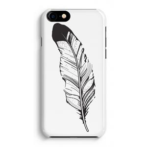 CaseCompany Pluim: iPhone 8 Volledig Geprint Hoesje