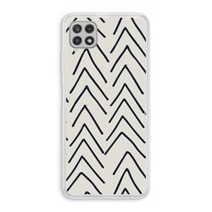 CaseCompany Marrakech Arrows: Samsung Galaxy A22 4G Transparant Hoesje