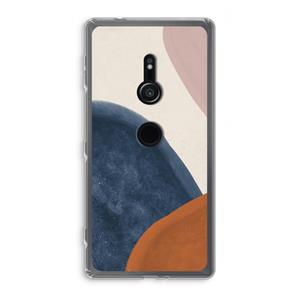 CaseCompany Geo #1: Sony Xperia XZ2 Transparant Hoesje