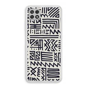 CaseCompany Marrakech print: Samsung Galaxy A22 4G Transparant Hoesje