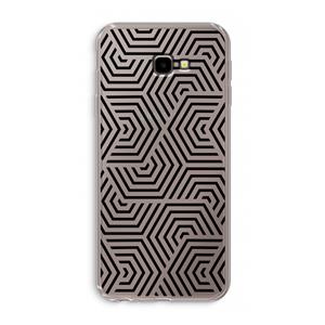 CaseCompany Magic pattern: Samsung Galaxy J4 Plus Transparant Hoesje