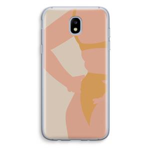 CaseCompany Bikini body: Samsung Galaxy J5 (2017) Transparant Hoesje