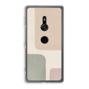 CaseCompany Geo #7: Sony Xperia XZ2 Transparant Hoesje