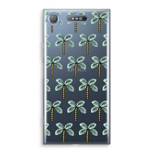 CaseCompany Paradise: Sony Xperia XZ1 Transparant Hoesje