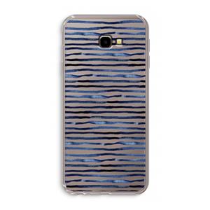 CaseCompany Verrassende lijnen: Samsung Galaxy J4 Plus Transparant Hoesje