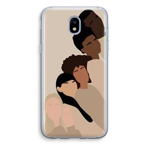 CaseCompany Sweet creatures: Samsung Galaxy J5 (2017) Transparant Hoesje