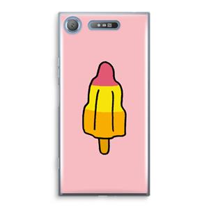 CaseCompany Raketijsje: Sony Xperia XZ1 Transparant Hoesje