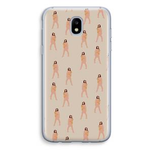 CaseCompany You're so golden: Samsung Galaxy J5 (2017) Transparant Hoesje